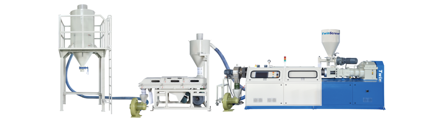 Twin Screw PVC Pelletizing Machine